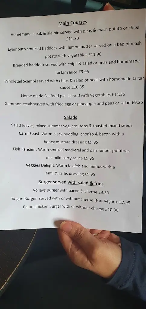 Menu_Volunteer Arms_Dunbar_image_4