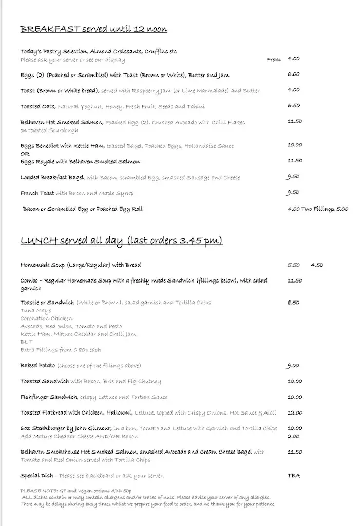 Menu_Graze Coffee & Chocolate House_Dunbar_image_1