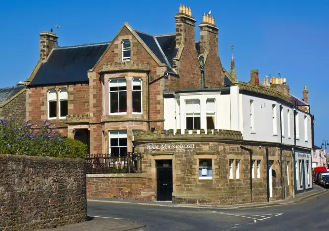 Royal Mackintosh Hotel 'Book direct for best B&B rates' restaurant in Dunbar