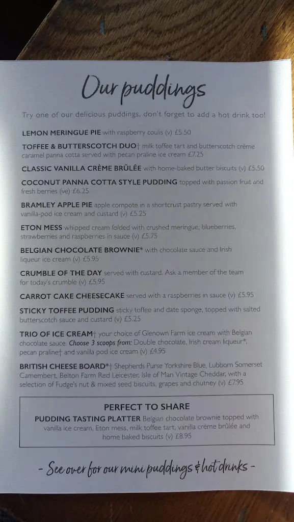 Menu_The King's Head_Billericay_image_4