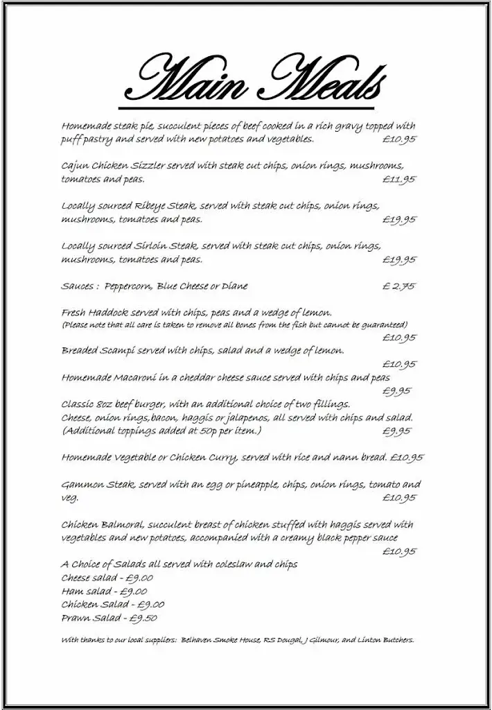 Menu_Winterfield Bunker Bar_Dunbar_image_1