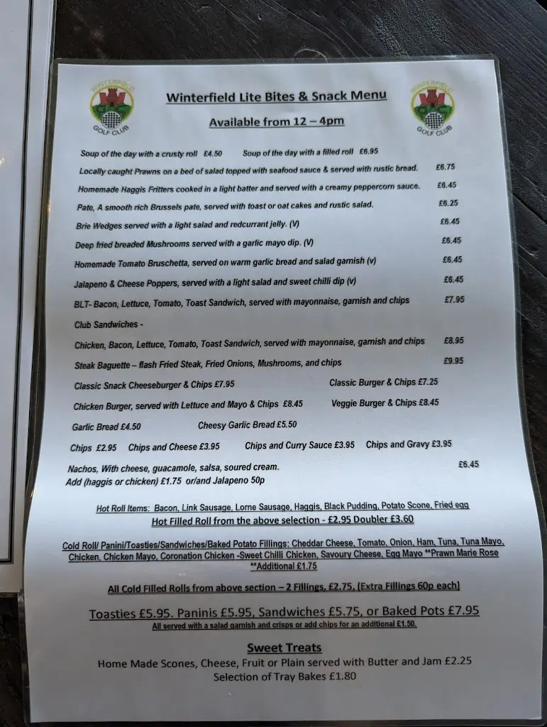 Menu_Winterfield Bunker Bar_Dunbar_image_3