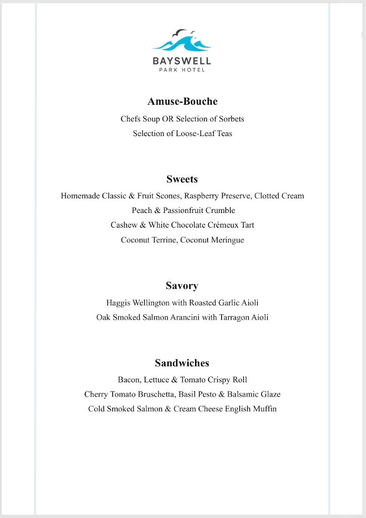 Menu_Bayswell Hotel Restaurant_Dunbar_image_3