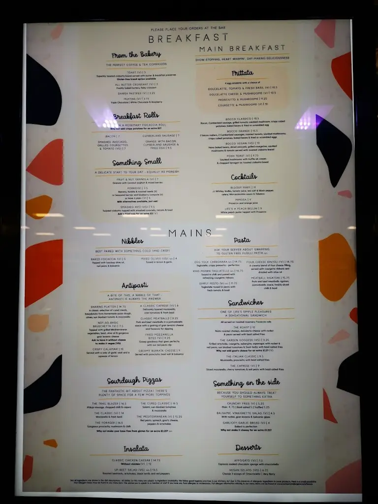 Menu_Bocco - Aberdeen Airport_Dyce_immagine_4