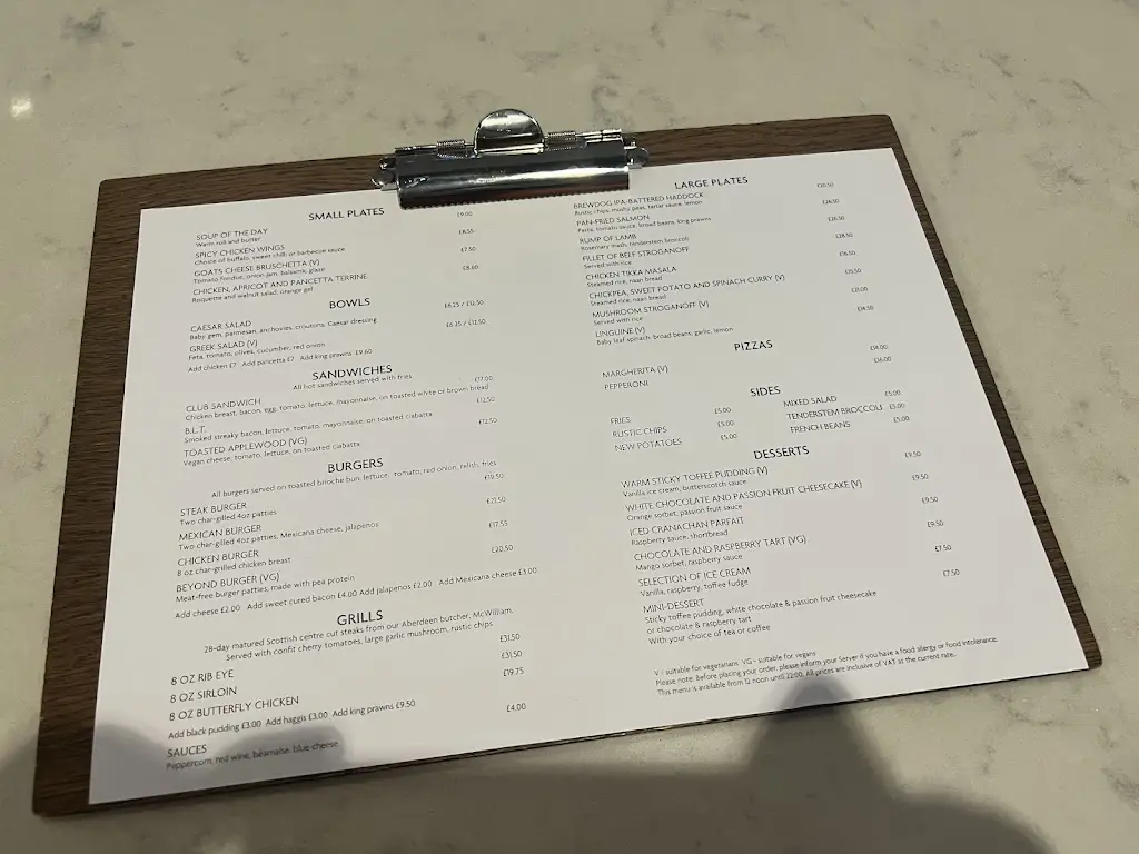 Menu_Offshore Bar & Grill_Dyce_image_1