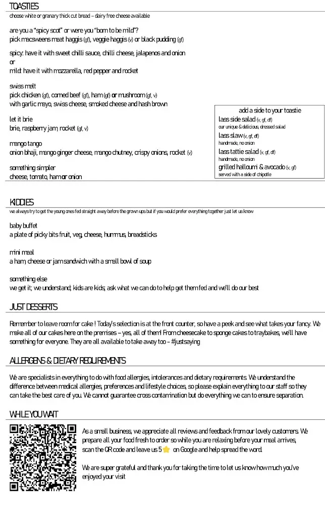 Menu_The Lass O'Gowrie Scotland_Errol_image_1