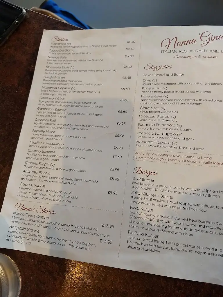 Menu_Nonna Ginas_East Renfrewshire_image_4