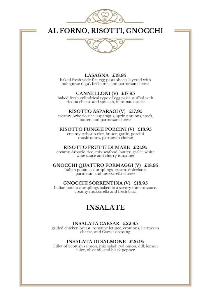 Menu_La Dolce Vita_Billericay_image_4
