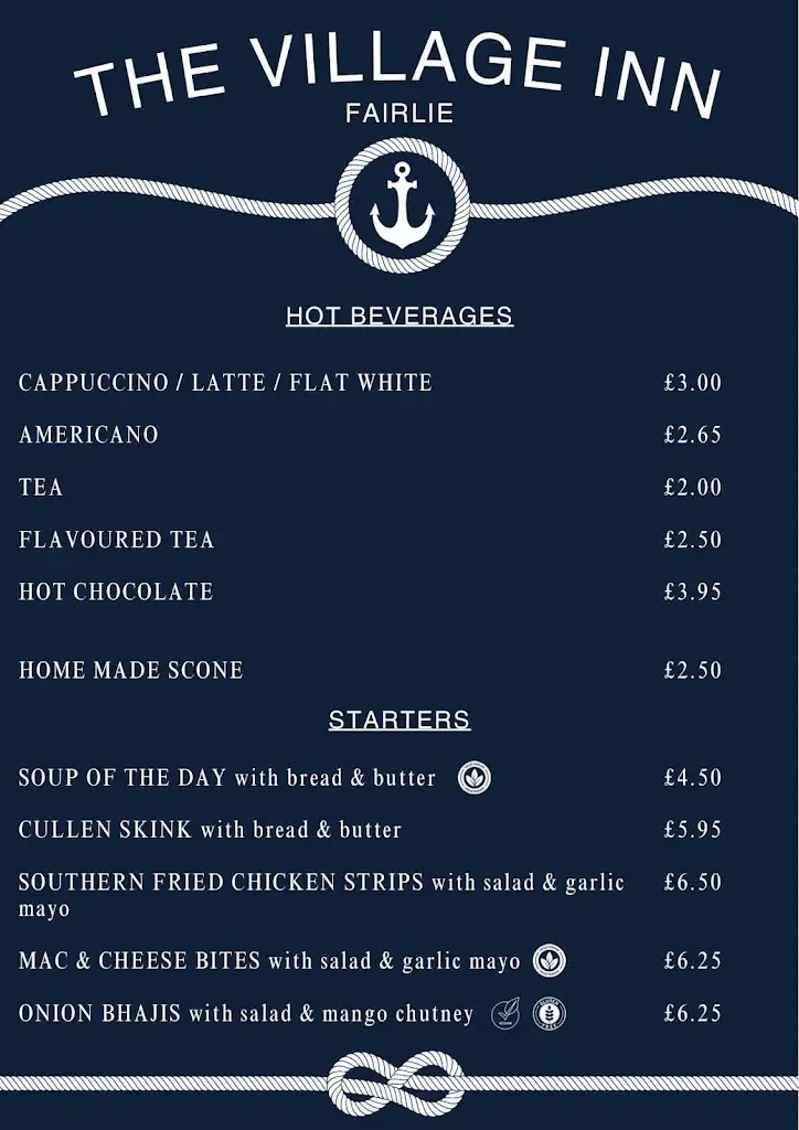 Menu_The Village Inn_Fairlie_image_3