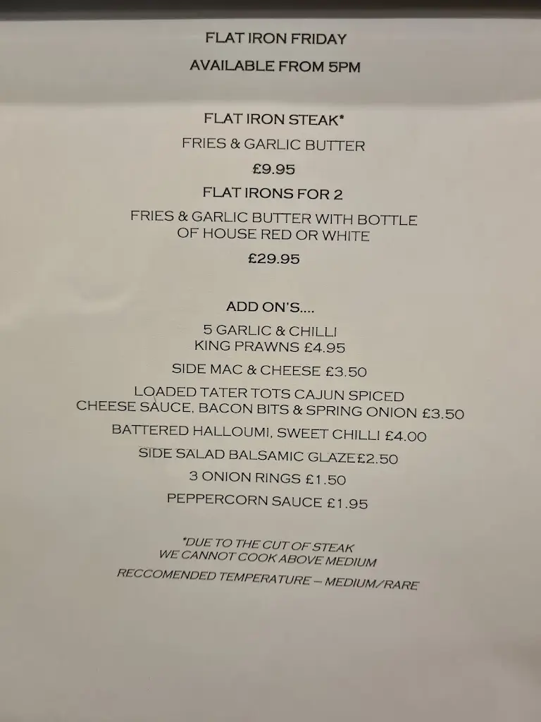 Menu_Sixty Ate Bar and Kitchen_Duntocher_image_2