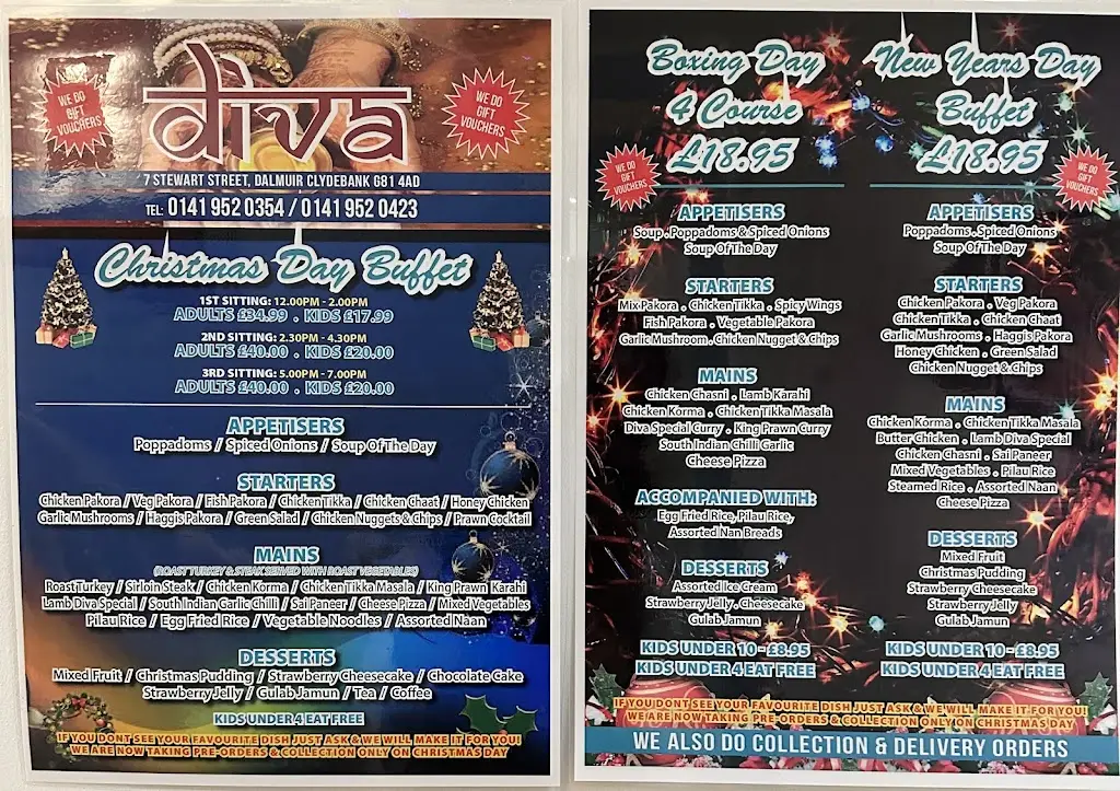 Menu_Diva Indian Restaurant_Duntocher_image_1