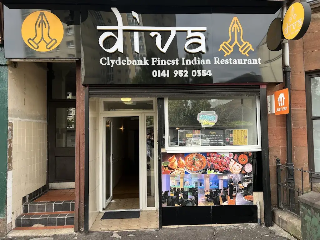 Diva Indian Restaurant restaurante en Duntocher