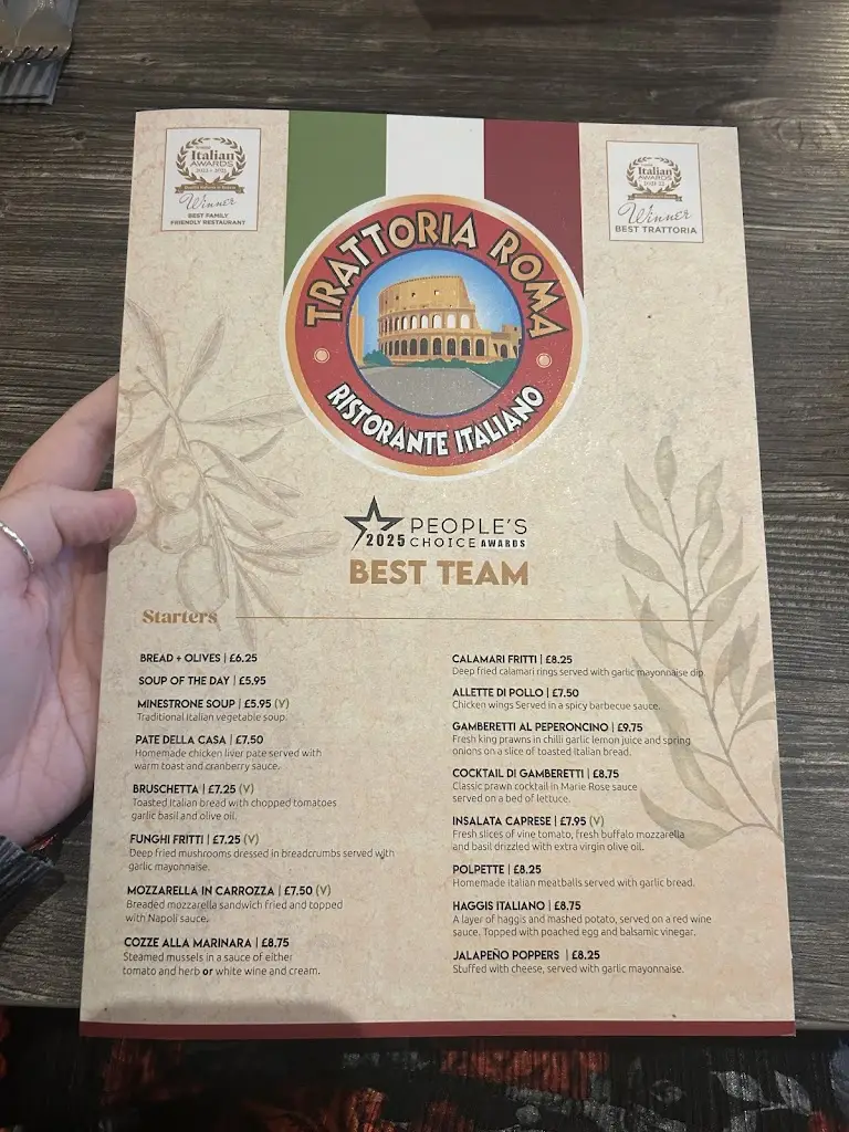 Menu_Trattoria Roma_Elderslie_immagine_4