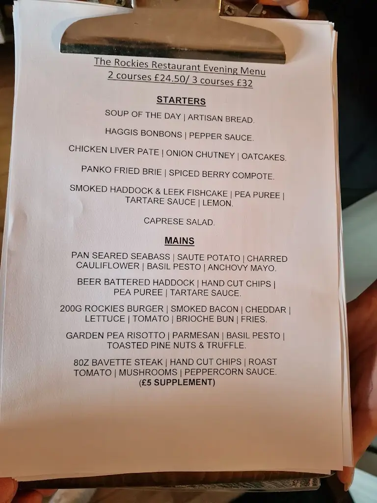 Menu_The Rockies Restaurant_Fife_image_1