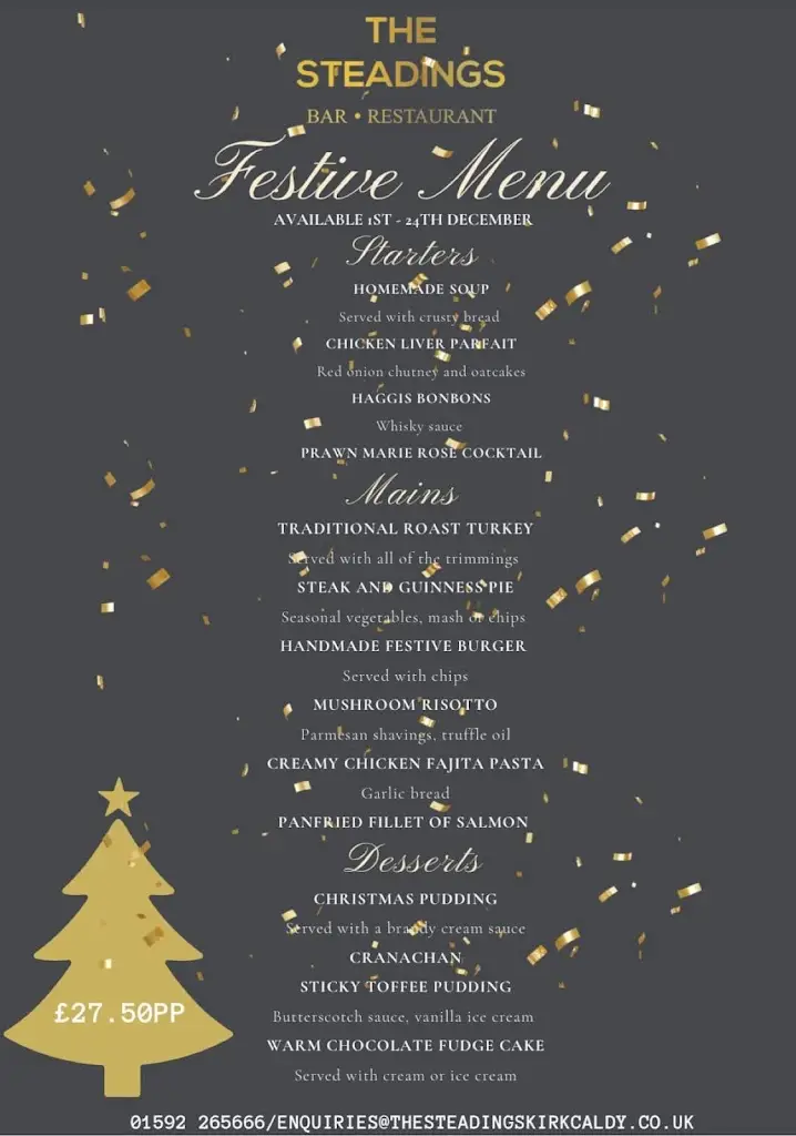 Menu_The Steadings_Fife_image_4