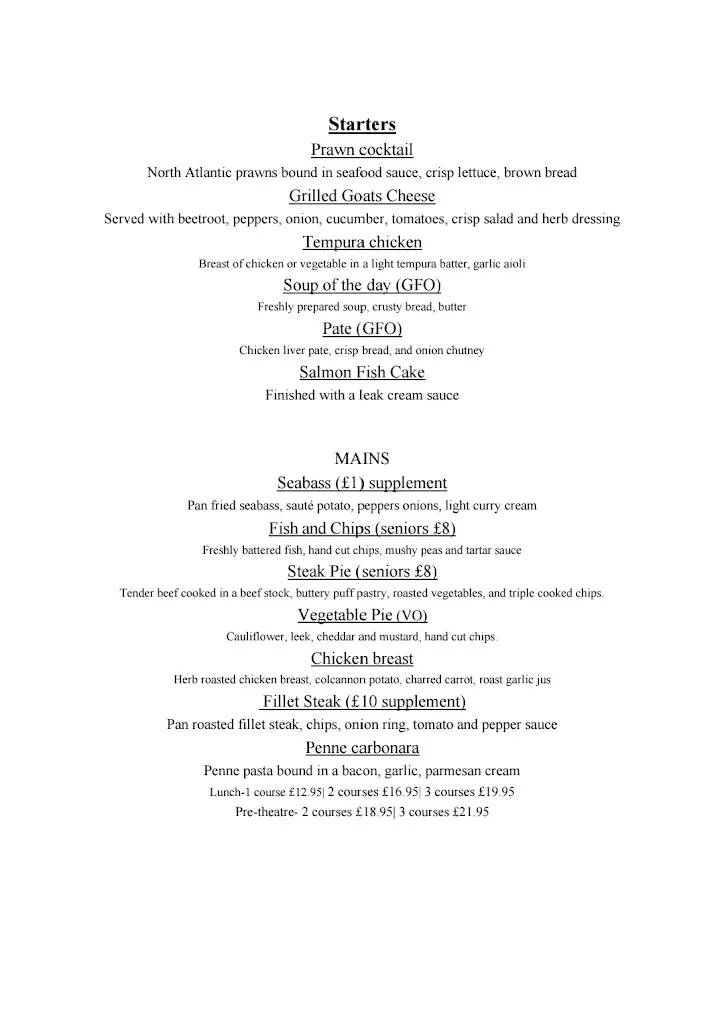 Menu_Once upon a Table_East Kilbride_immagine_1