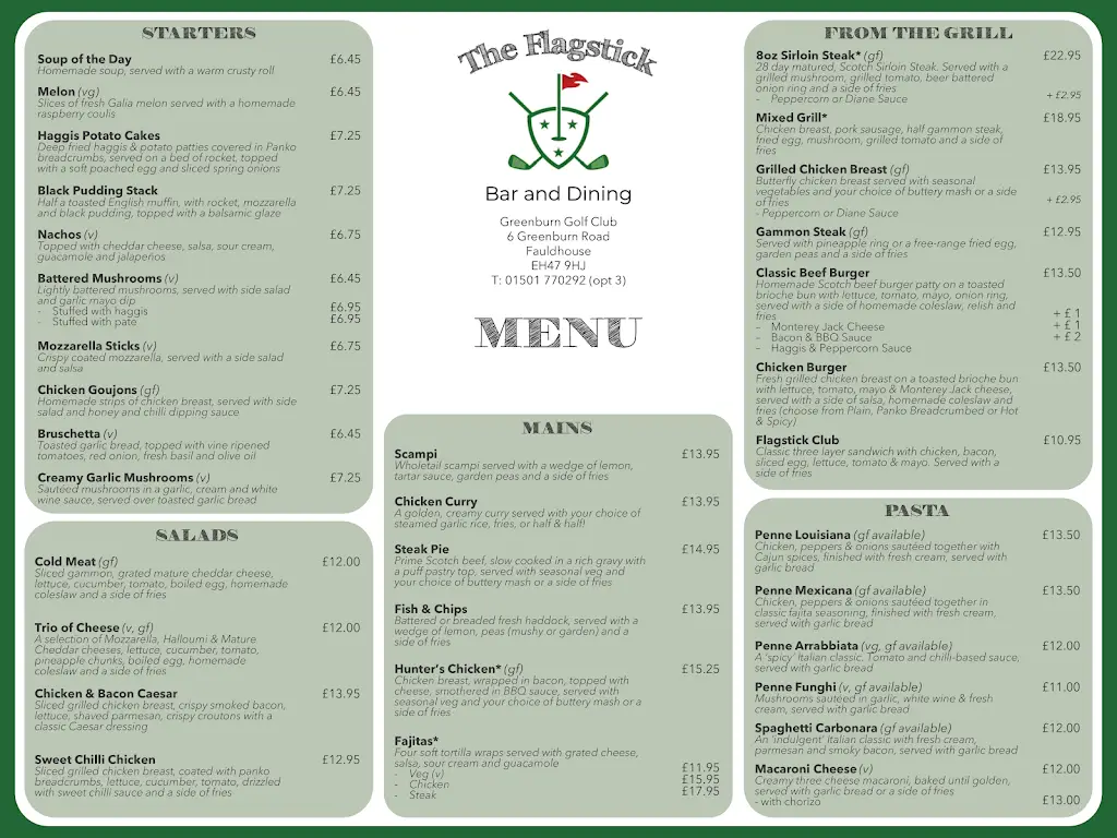 Menu_The Flagstick Restaurant_Fauldhouse_image_1
