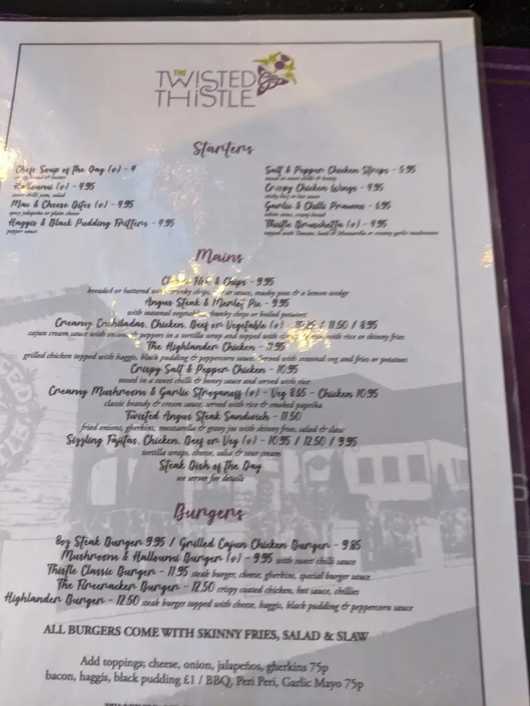 Menu_The Twisted Thistle_Erskine_image_3