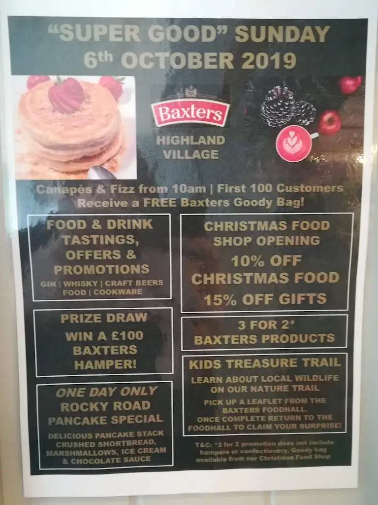 Menu_Baxters Food Group Fochabers_Fochabers_immagine_2