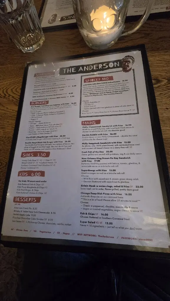 Menu_The Anderson_Fortrose_image_4