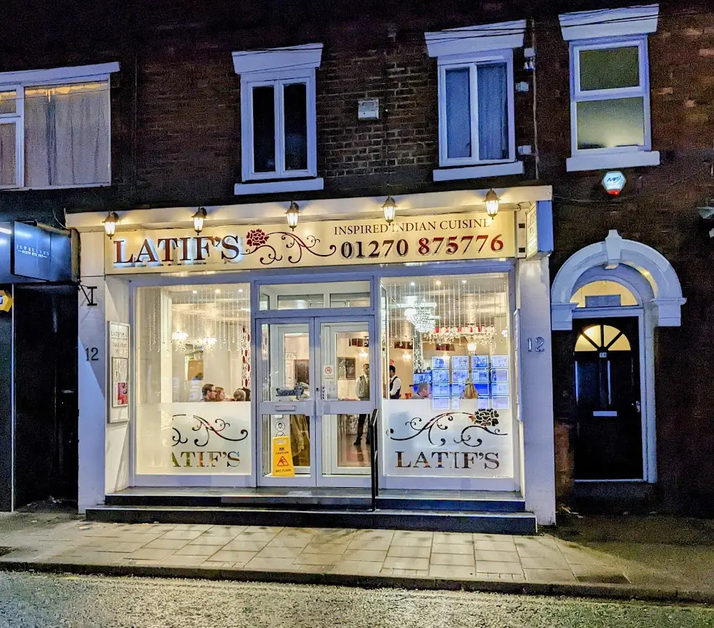 Latif's restaurant in Alsager