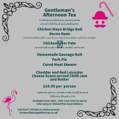 Menu_Flamingo Billericay_Billericay_image_3