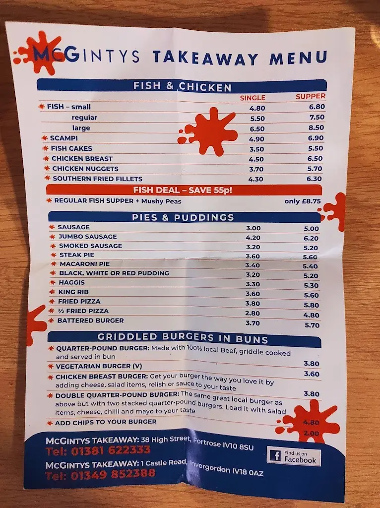 Menu_Comfort Fish & Chips_Fortrose_image_3