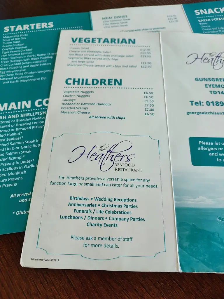 Menu_The Heathers Restaurant_Eyemouth_image_2