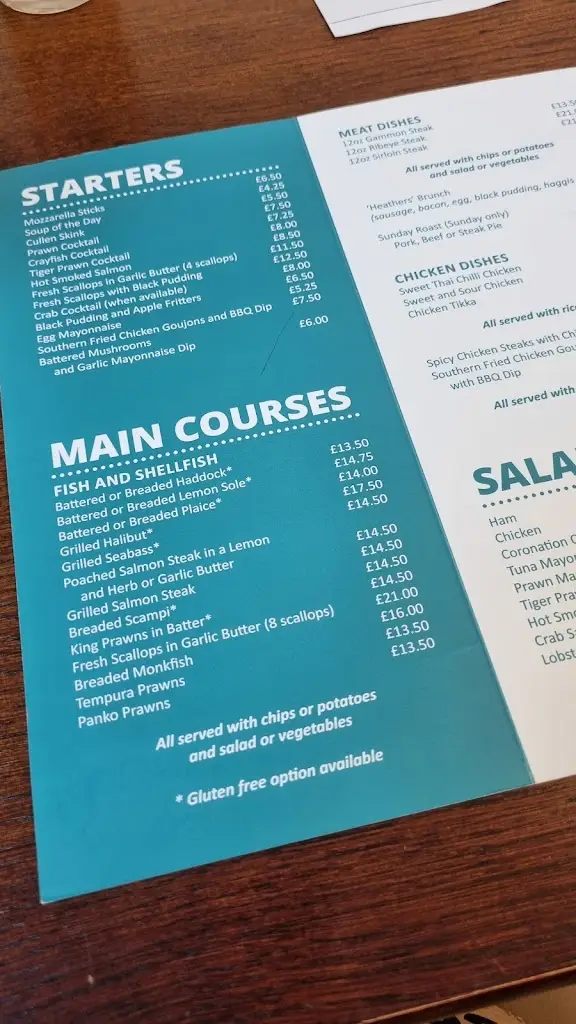 Menu_The Heathers Restaurant_Eyemouth_image_3