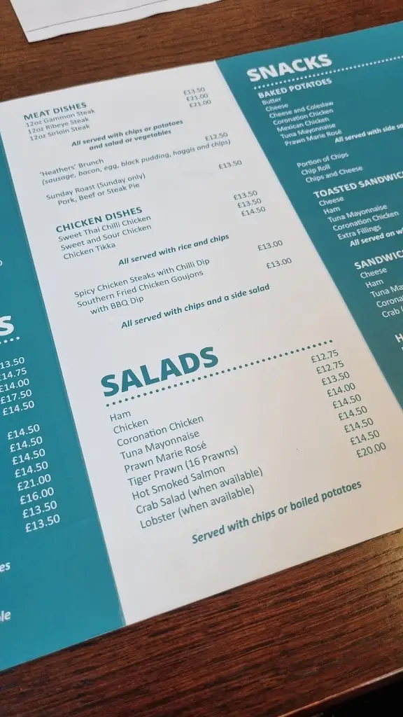 Menu_The Heathers Restaurant_Eyemouth_image_4