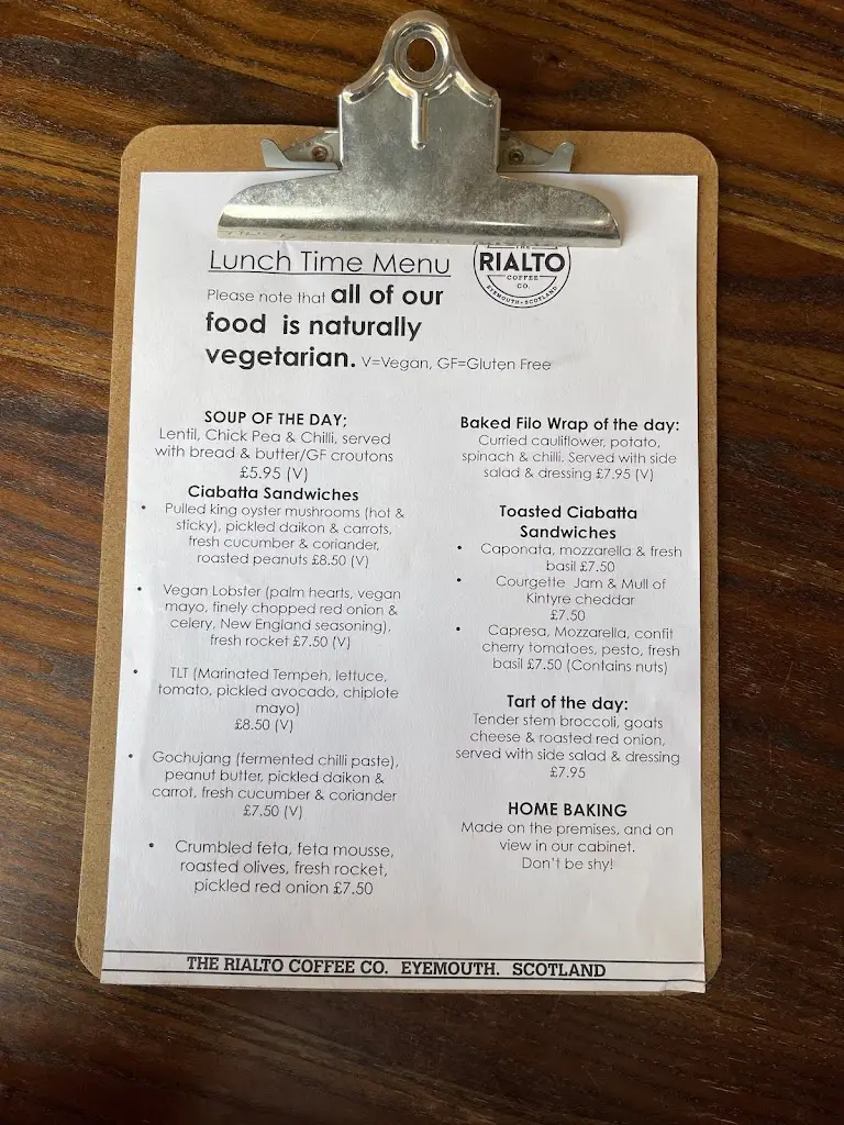 Menü_Rialto Café_Eyemouth_Bild_3