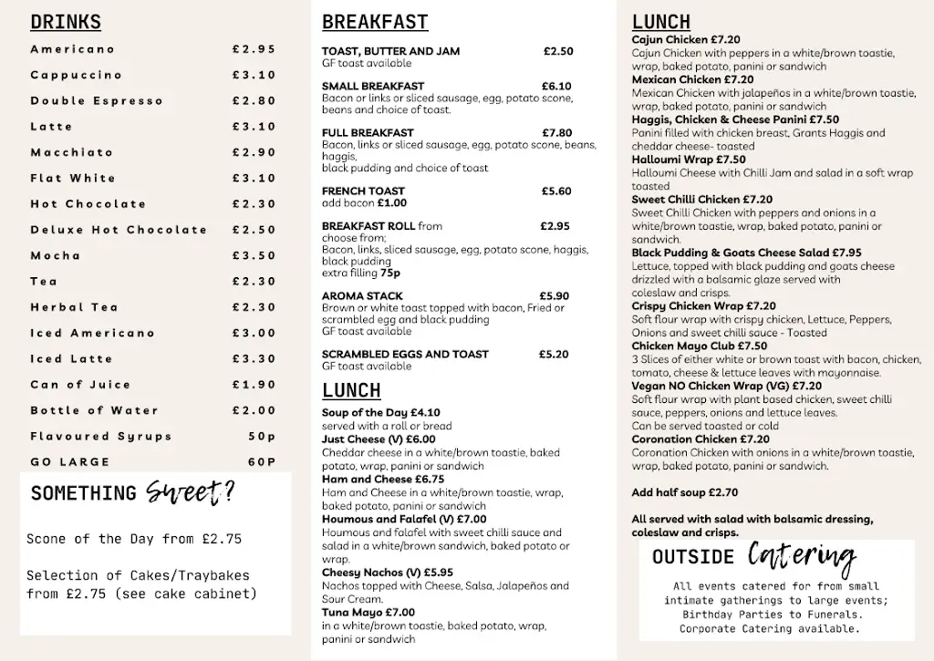 Menu_Aroma Coffee Shop_Galston_image_1
