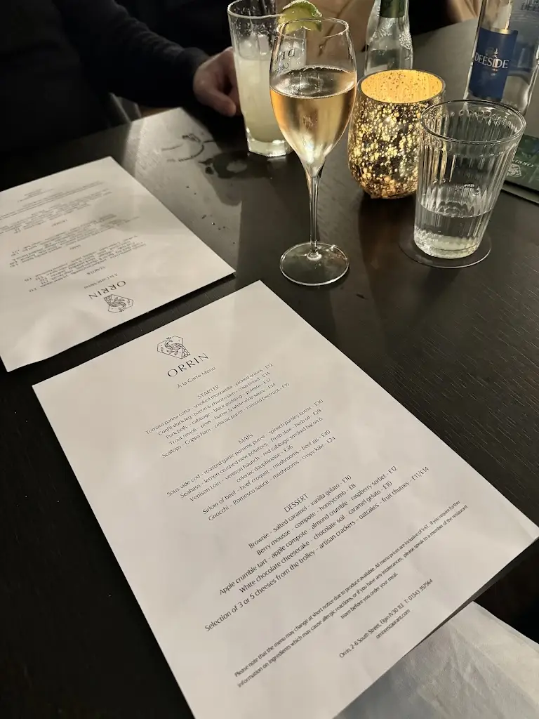 Menu_Orrin Restaurant & Bar_Elgin_image_2