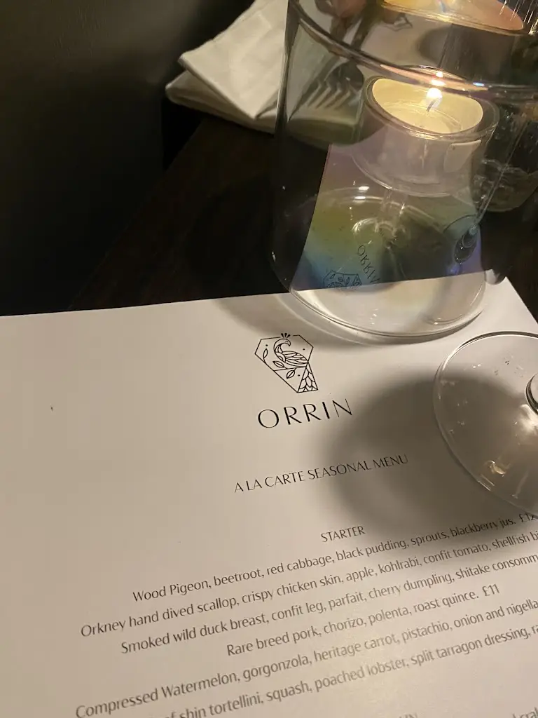 Menu_Orrin Restaurant & Bar_Elgin_image_3