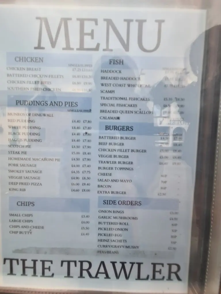 Menu_The Trawler Fish & Chips_Golspie_immagine_4