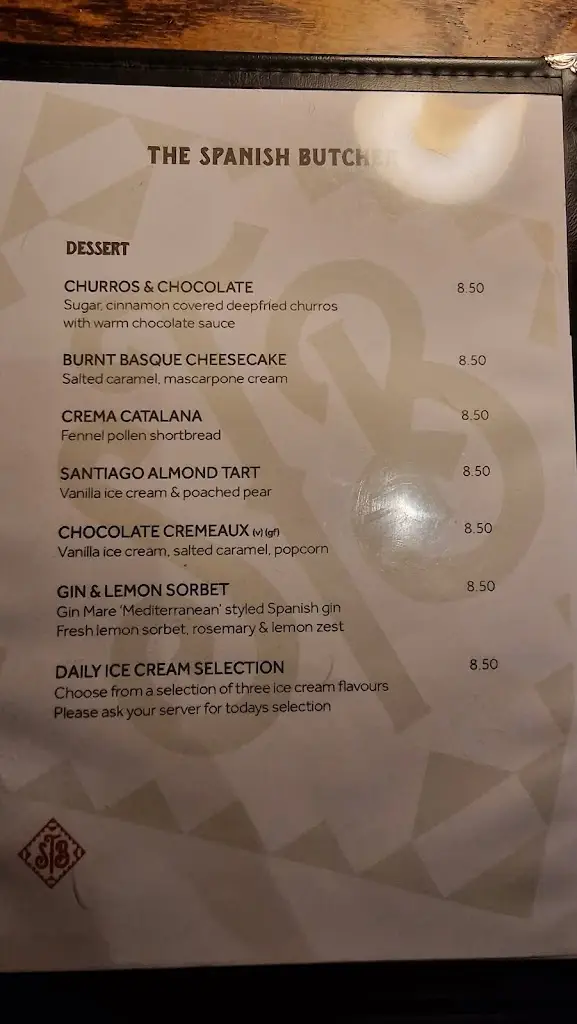 Menu_The Spanish Butcher Glasgow_Glasgow City_image_1