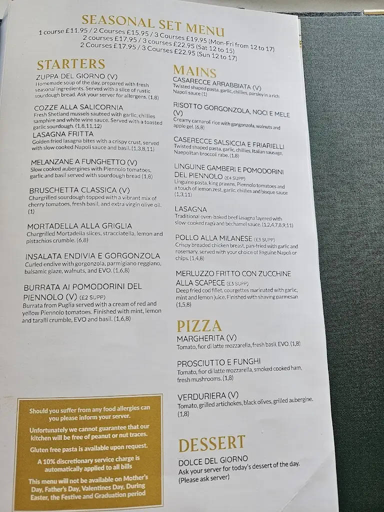 Menu_Santa Lucia Merchant City Glasgow_Glasgow City_immagine_1