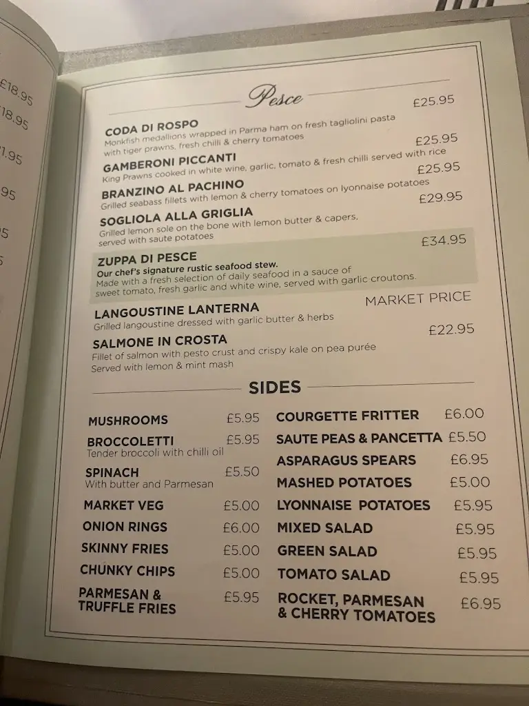 Menu_La Lanterna_Glasgow City_image_2