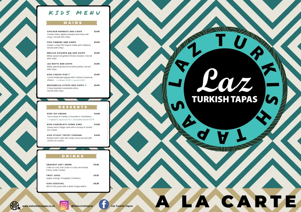 Menu_Laz Turkish Tapas_Glasgow City_image_4