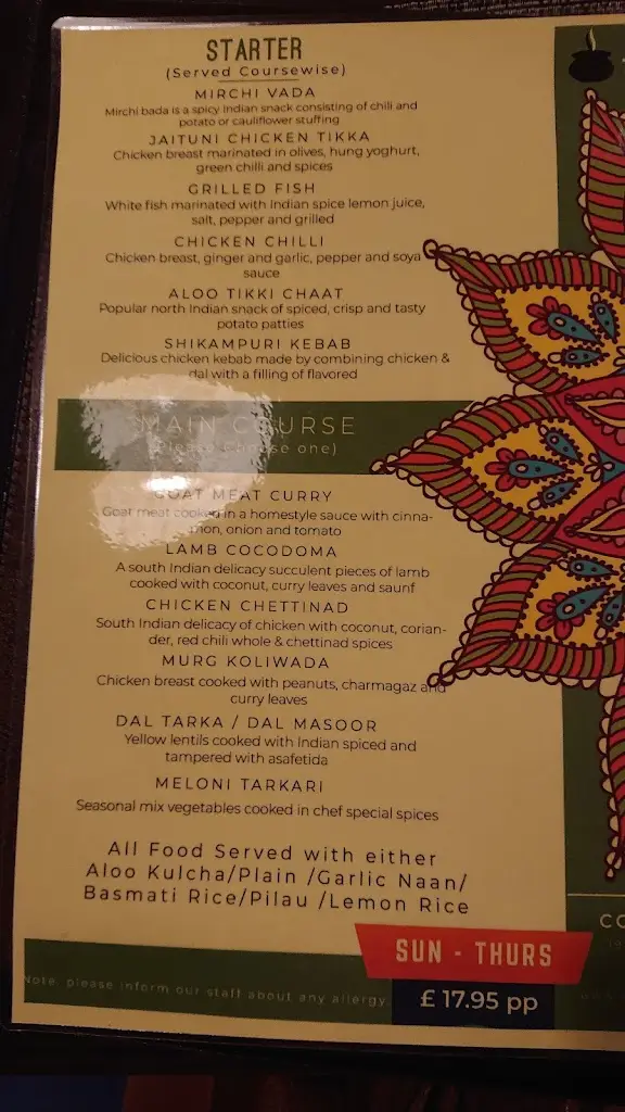 Menu_Handi Restaurant_Glenrothes_image_4