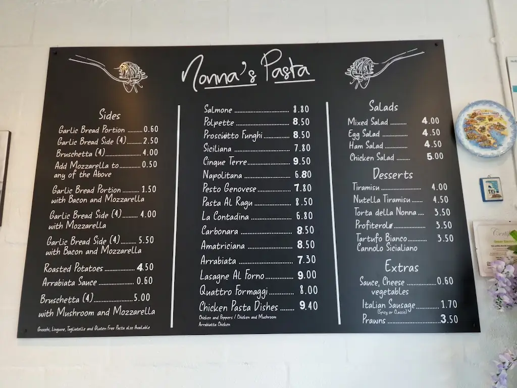 Menu_nonna's pasta_Glenrothes_image_1