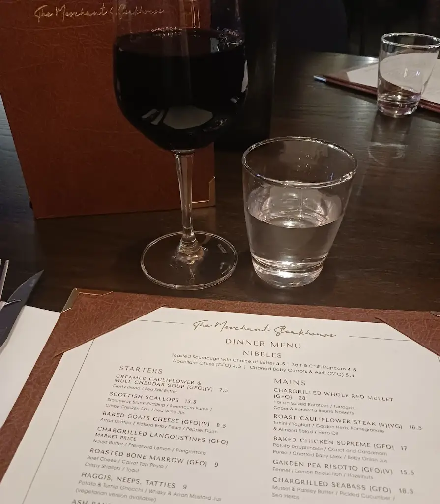 Menu_The Merchant Steakhouse_Glasgow_immagine_4