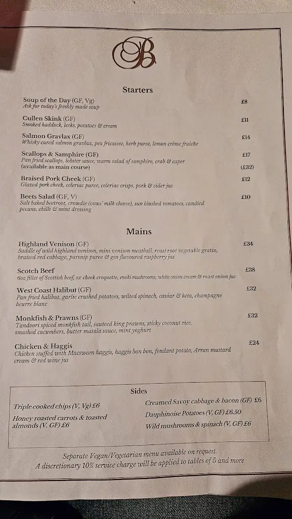 Menu_The Buttery_Glasgow_image_4