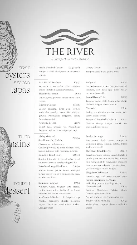Menu_Good Brew & The River_Gourock_image_1