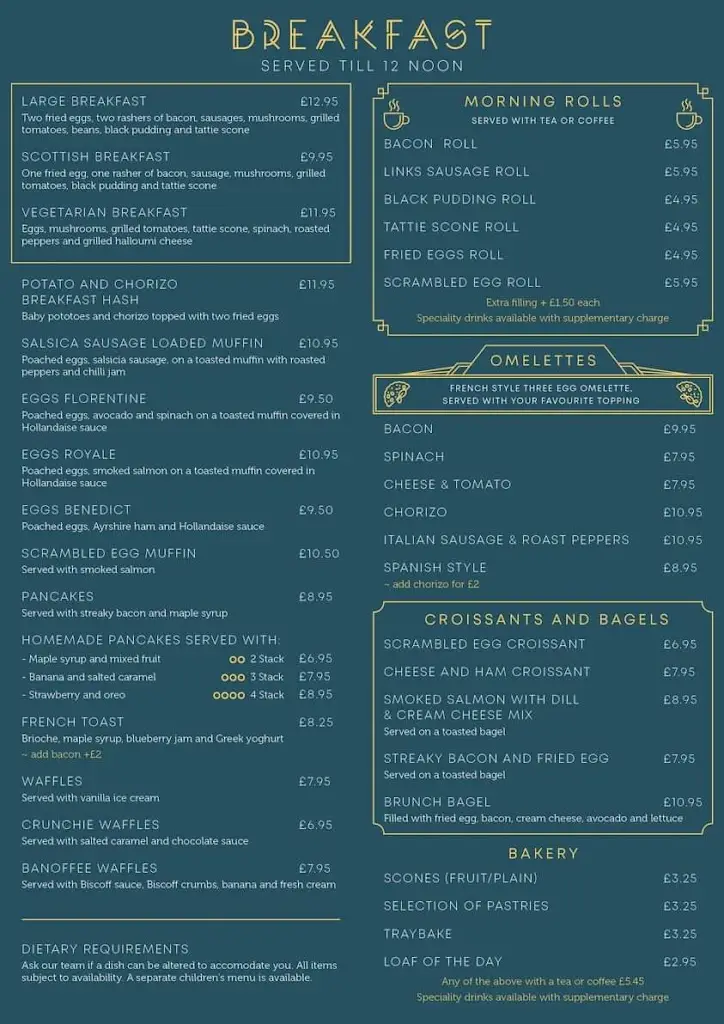 Menu_Riviera Coffee Gourock_Gourock_image_1
