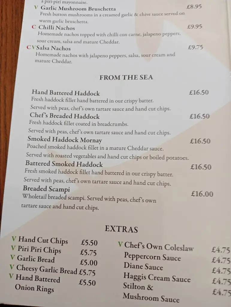 Menu_The Abbotsinch_Grangemouth_image_3