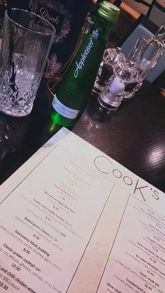 Menu_Cook's Bar & Kitchen_Grangemouth_image_2