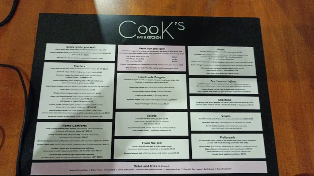 Menu_Cook's Bar & Kitchen_Grangemouth_image_3