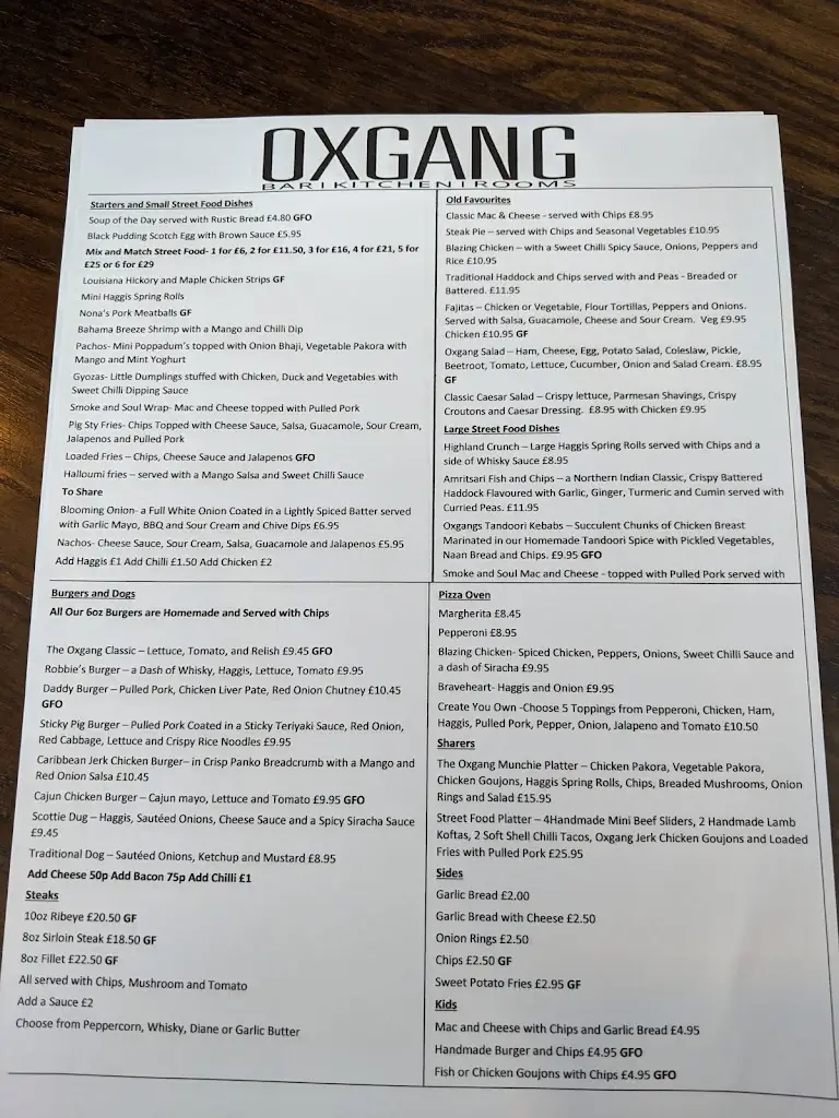 Menu_The Oxgang Kitchen | Bar | Rooms_Grangemouth_image_3
