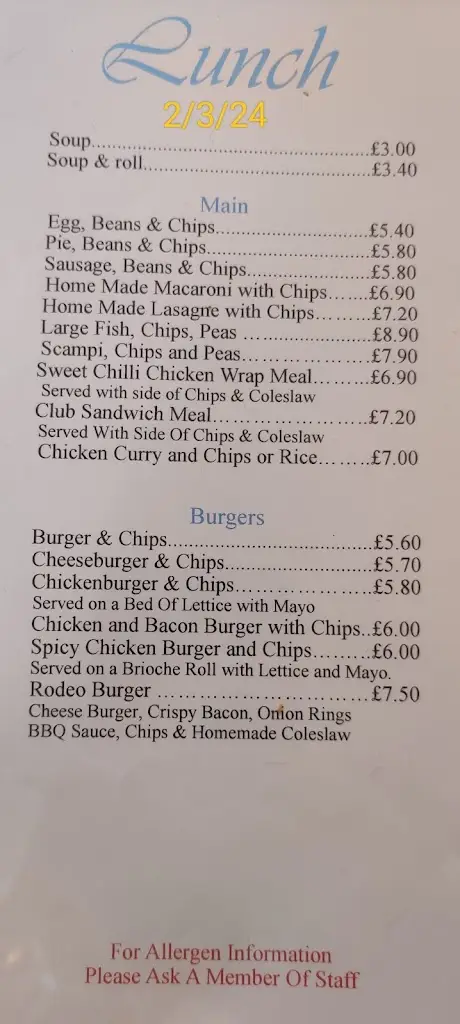 Menu_Cafe Torino_Grangemouth_immagine_2